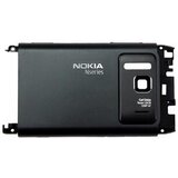 Nokia ohišje N8 - pokrov baterije in kamere vključno z polifoničnim zvočnikom (black) original Cene