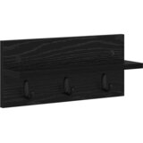  Vješalica za kapute na zidu Zidne Crni hrast 40 x 10,5 x 18 cm | shoptok.hr