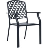  Vrtni set za objed 9 kom. Antracit Čelik s prahom | shoptok.hr