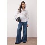 TRENDYOLMILLA ženska košulja Twoss25Go00155, bela | Eponuda.com