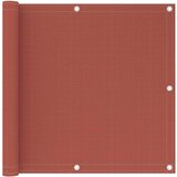 Balkonski zastor terakota 90 x 600 cm HDPE Cijene