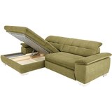 CARRYHOME KOTNA SEDEŽNA GARNITURA, mikrovlakna zelena | Shoptok.si