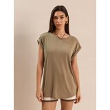 Sinsay Bluza kratkih rukava s dodatkom viskoze | shoptok.hr