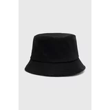 United Colors Of Benetton Bombažni klobuk črna barva