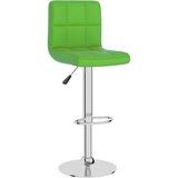 vidaXL Barski stolček zeleno umetno usnje, (20967582) | Shoptok.si