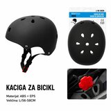 KMT Biciklistička kaciga, Crna u