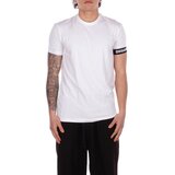 Dsquared Majice s kratkimi rokavi D9M3S6210 Bela | Shoptok.si