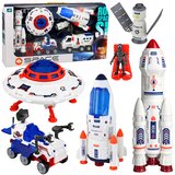  Large Space Set Ufo Rockets Rover Vehicles Ship Alien 8 pcs. | Shoptok.si