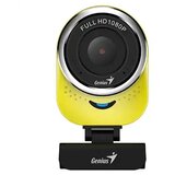 Genius qCam 6000 Full HD rumena, spletna kamera | Shoptok.si