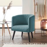 Livetastic KOKTAJL FOTELJ, turkizna tekstil | Shoptok.si