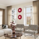 Thoro Smeđe-siva metalna zidna lampa ø 50 cm AKE – | shoptok.hr
