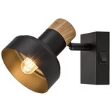 Rabalux spot lampa Saskia, 15W, 1xE14, Sa prekidačem, Crna | ePonuda.com