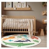 Conceptum Hypnose dečiji okrugli tepih sa printom woopamuk 109 120 x 120 (625HFT2293) | ePonuda.com
