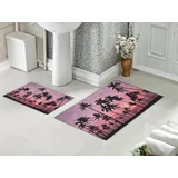 Set za kupatilo Palme sa gumenom podlogom 40x60cm + 60x90cm, SG-019