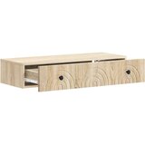 Stolna Stenska stranska miza Sonoma hrast 87,5 x 34,5 x 17 cm, (5000232426) | Shoptok.si