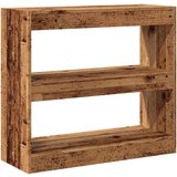 Maison Chic Knjižna omara - Knjižni regal starinski les 80x30x72 cm, (21723296) Cene