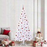  Umjetno božićno drvce s stalakom Bijelo 210 cm PVC i čelik | shoptok.hr