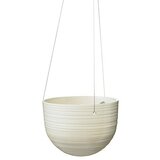 Soendgen Keramik Viseči cvetlični lonec Bergamo (Zunanje dimenzije (Ø x V): 18 x 13 cm, Keramika, Kremne barve) | Shoptok.si