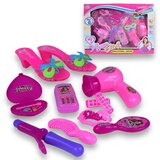 Magic Toys Vouge Girl: Kozmetički set od 10 dijelova s ​​cipelama, telefonom i frizerskim priborom | shoptok.hr