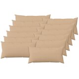  Jastuk s jastukom HEERLEN 12 kom. Krem Tkanina - Krem 40 x 80 cm 12 | shoptok.hr
