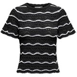 Only Anna Sofia Life Knit - Black/Cloud Dancer Crna | shoptok.hr