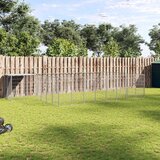  Kavez za pse srebrni 15,73 m² čelični | shoptok.hr