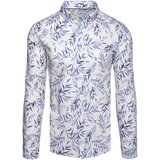 DStreet Koszula męska w liście biała | Shoptok.si