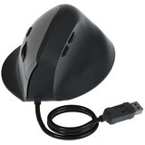 INF Ergonomska navpična žična miška - tihi klik, podpora za zapestje, nastavljiv DPI Black, (5000091391) Cene