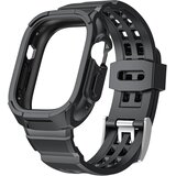INF Pašček za uro z integrirano zaščito za Apple Watch Ultra Black, (21264789) | Shoptok.si
