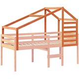 Krov za dječji krevet voštano smeđi 188 x 82 x 113 cm borovina | shoptok.hr
