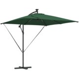  Senčnik Zelena 249 x 249 x 250 cm Poliester in aluminij, (5000205527) | Shoptok.si