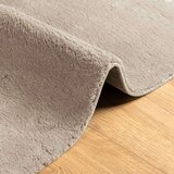 vidaXL Preproga HUARTE kratka vlakna mehka in pralna peščena 200x200cm | Shoptok.si