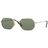 Ray-ban Octagonal Classic RB3556N 001 ONE SIZE (53) Zlata/Zelena Cene