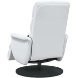 vidaXL Krevetna stolica za masažu Bijelo 71 x 98 x 106 cm Umjetna koža | shoptok.hr