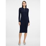 Orsay Dark blue women's midi dress - Women's | Shoptok.si