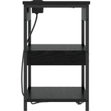  Noćni ormar 2 kom. Crni hrast 41 x 31 x 51 cm Konstruirano drvo | shoptok.hr