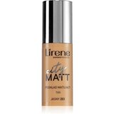 Lirene City Matt matirajoči fluidni tekoči puder z gladilnim učinkom odtenek 203 Light 30 ml Cene