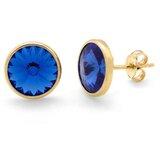 Victoria Cruz basic gold mindjuše sa swarovski kristalom ( a2520-08dt ) cene
