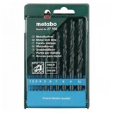 Metabo set 10 kom HSSR burgije za metal