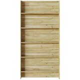 Police za biljke Smeđa 90 x 15 x 180 cm Impregnirana borovina | shoptok.hr