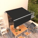  Automatska tenda na uvlačenje s roletom 3 x 2,5 m antracit u