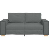 vidaXL Dvosjed Sofa Tamno siva 140 cm Tkanina | shoptok.hr