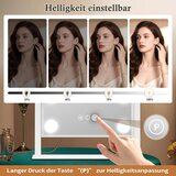 PEDOMIROR Hollywood LED ogledalo 30 × 36 cm | Shoptok.si
