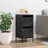  Komoda crna 35x39x73,5 cm hladno valjani čelik | shoptok.hr