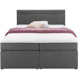 Bessagi Home Boxspring Postelja Rosa, Temno Siva, 140x200 | Shoptok.si