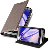 Cadorabo Ohišje, združljivo z HTC ONE M8 v kavovinsko rdeča - Zaščitni ovitek z magnetnim zapiranjem, stoječo funkcijo in režo za kartice, (20560838) | Shoptok.si