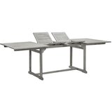  Vrtni blagovaonski stol (160 - 240)x100x75 cm od drva bagrema | shoptok.hr
