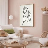  Slika - Passionate Touch (1 Part) Vertical 40x60 U prirodnom drvenom okviru | shoptok.hr