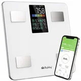 pametna LCD kopalniška osebna tehtnica z aplikacijo do 226kg bela 00020676