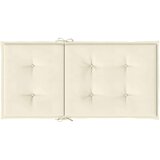  Jastuci za vrtne stolice 6 kom krem 100 x 50 x 3 cm od tkanine | shoptok.hr